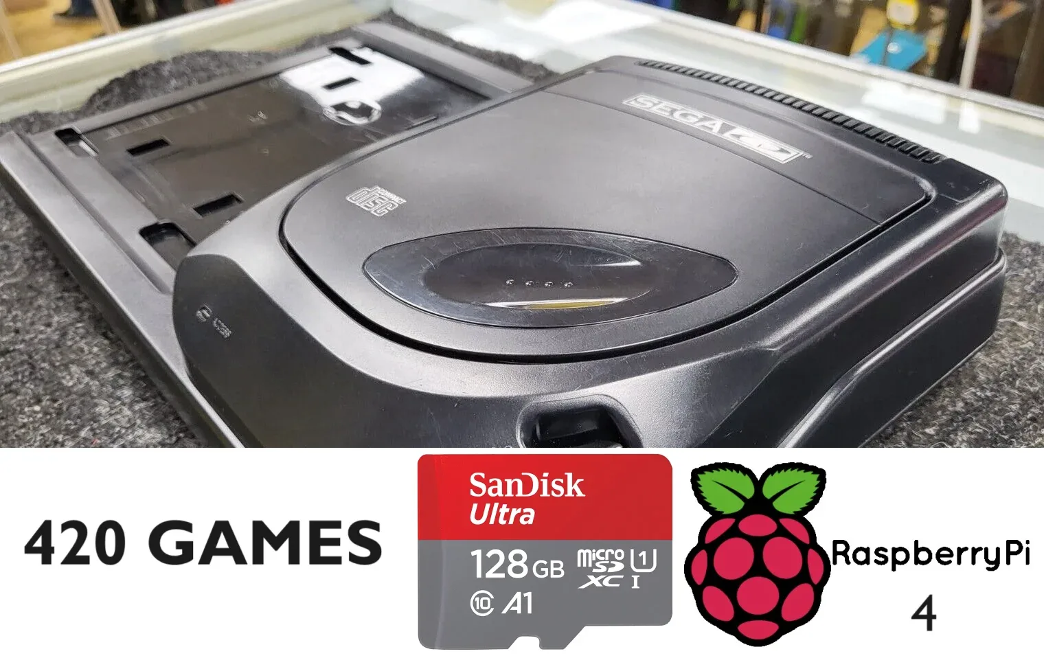 Sega CD Games Raspberry Pi