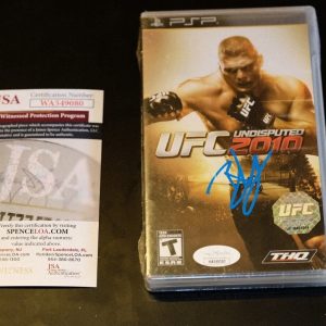 Brock Lesnar signed PSP Game Sealed